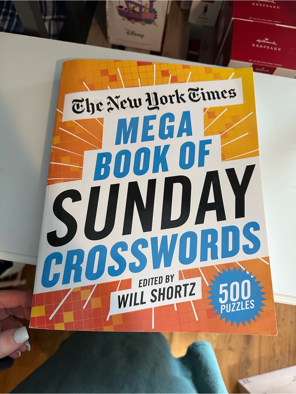 Mega Book of Sunday Crosswords - Orange/Blue